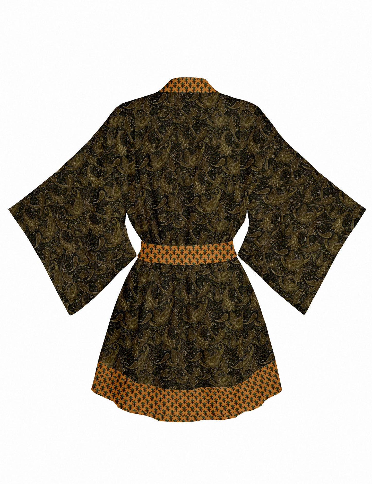 One Of A Kind Recyled Sari Kimono #117