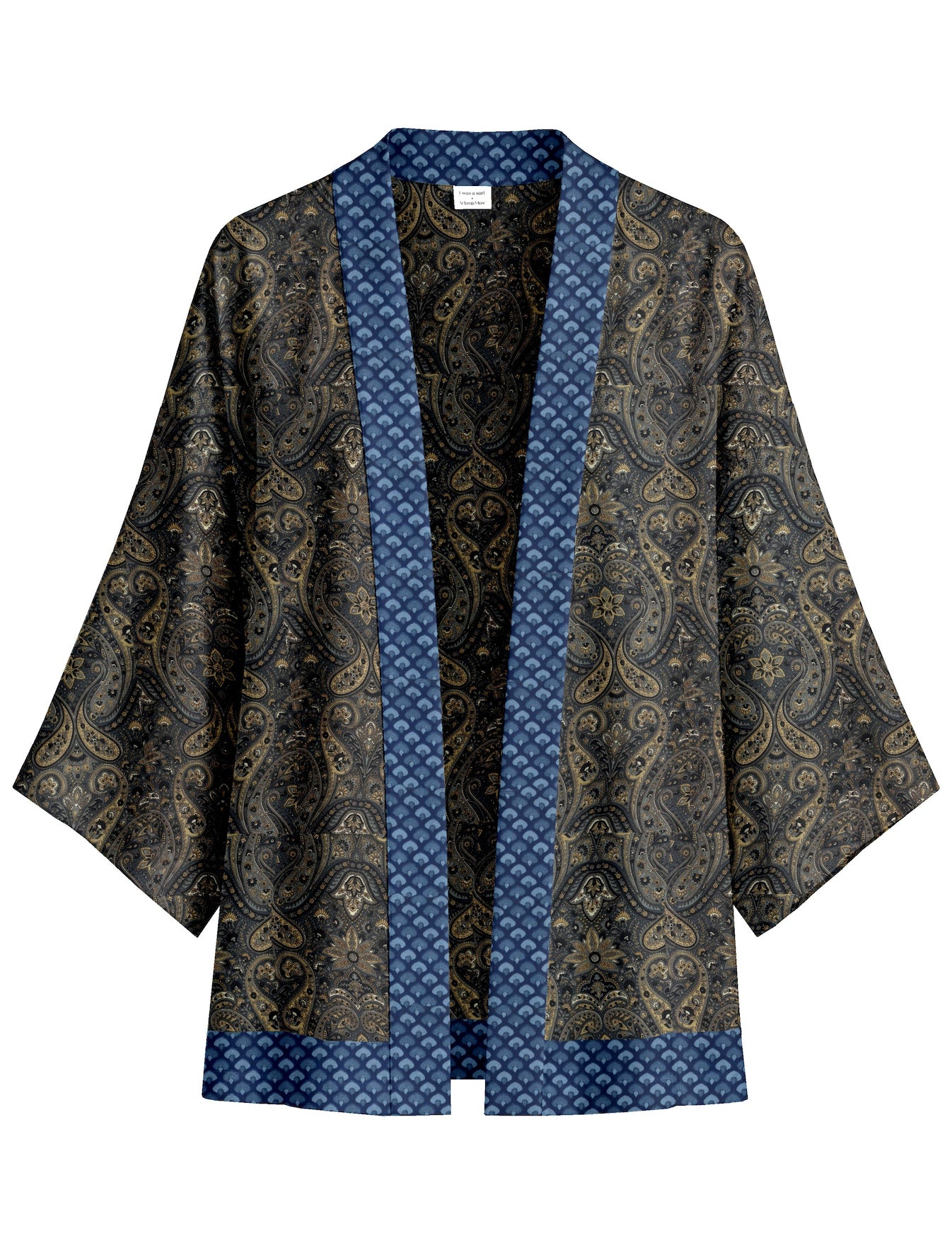 One Of A Kind Recyled Sari Kimono #118