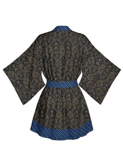 One Of A Kind Recyled Sari Kimono #118