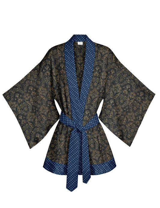 One Of A Kind Recyled Sari Kimono #118