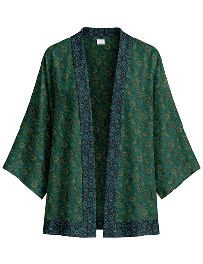 One Of A Kind Recyled Sari Kimono #119