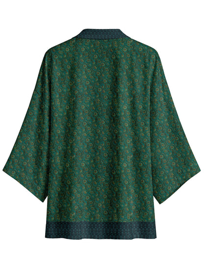 One Of A Kind Recyled Sari Kimono #119