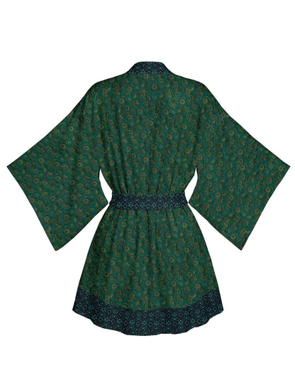 One Of A Kind Recyled Sari Kimono #119