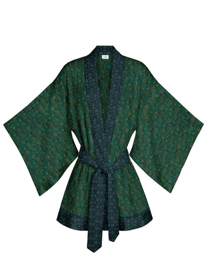One Of A Kind Recyled Sari Kimono #119