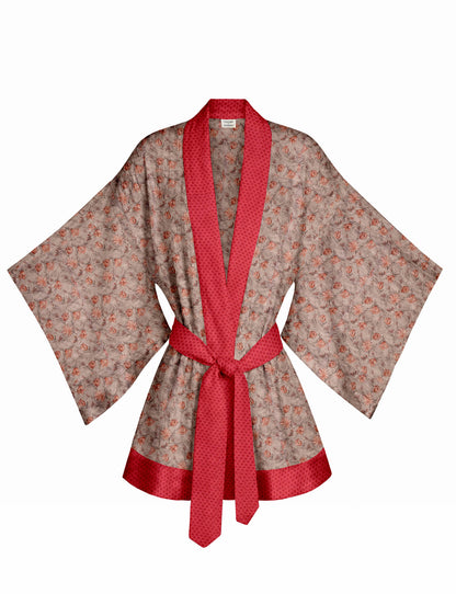 One Of A Kind Recyled Sari Kimono #12