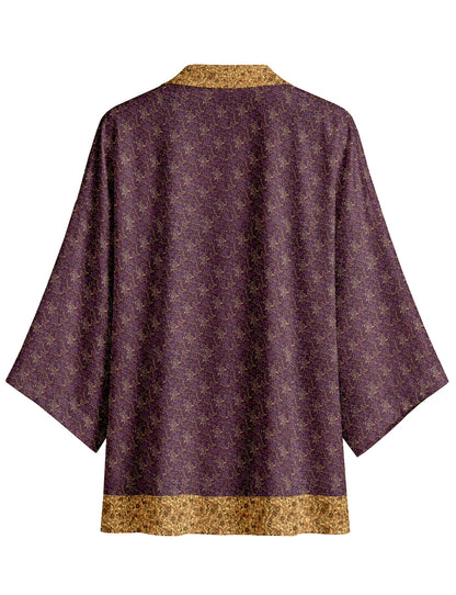 One Of A Kind Recyled Sari Kimono #120
