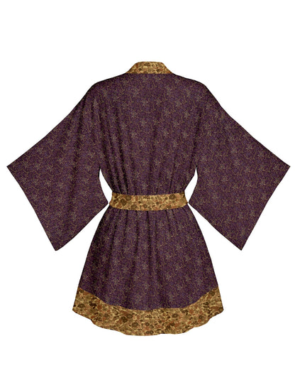 One Of A Kind Recyled Sari Kimono #120