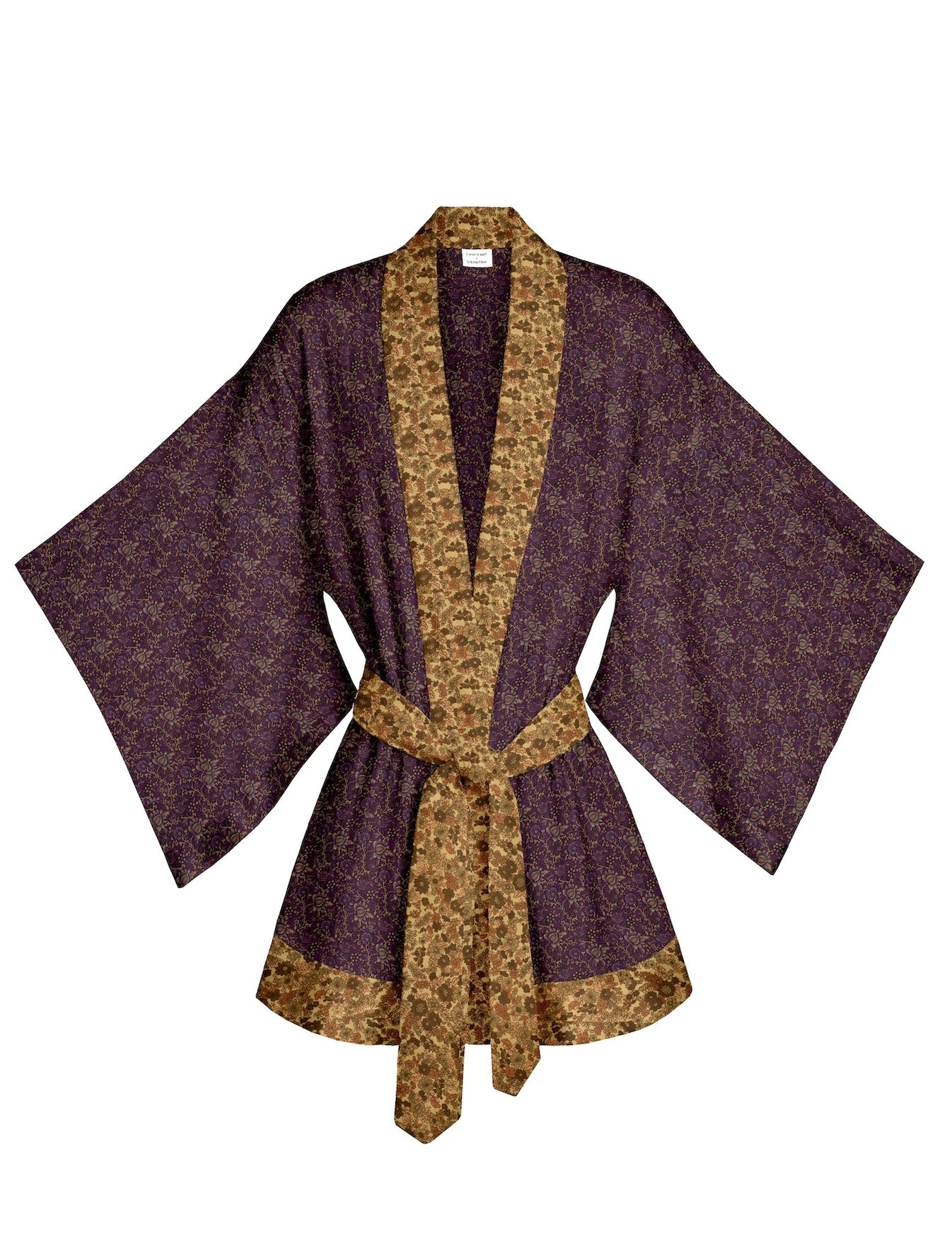 One Of A Kind Recyled Sari Kimono #120