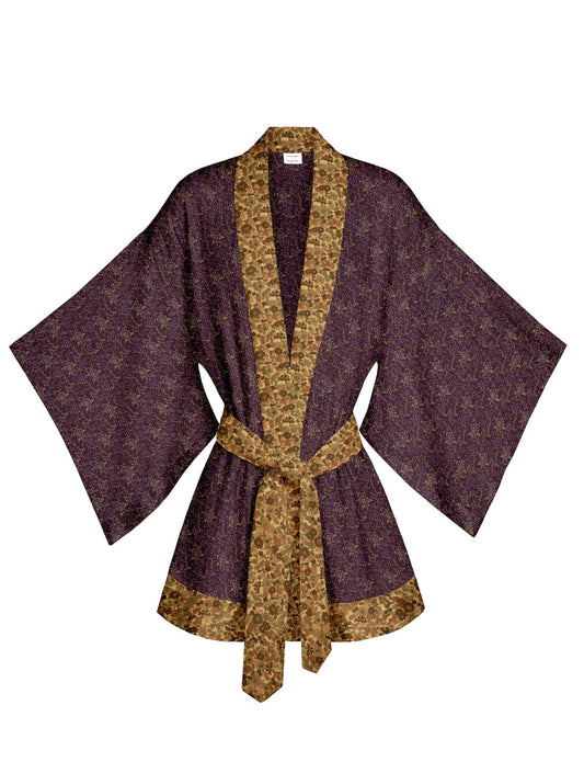 One Of A Kind Recyled Sari Kimono #120