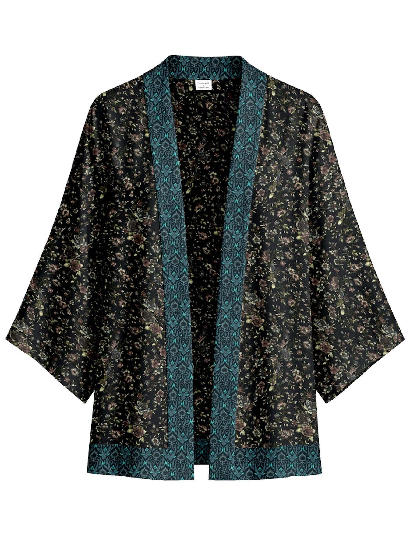 One Of A Kind Recyled Sari Kimono #121