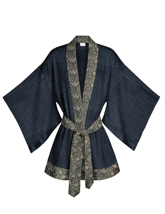One Of A Kind Recyled Sari Kimono #122