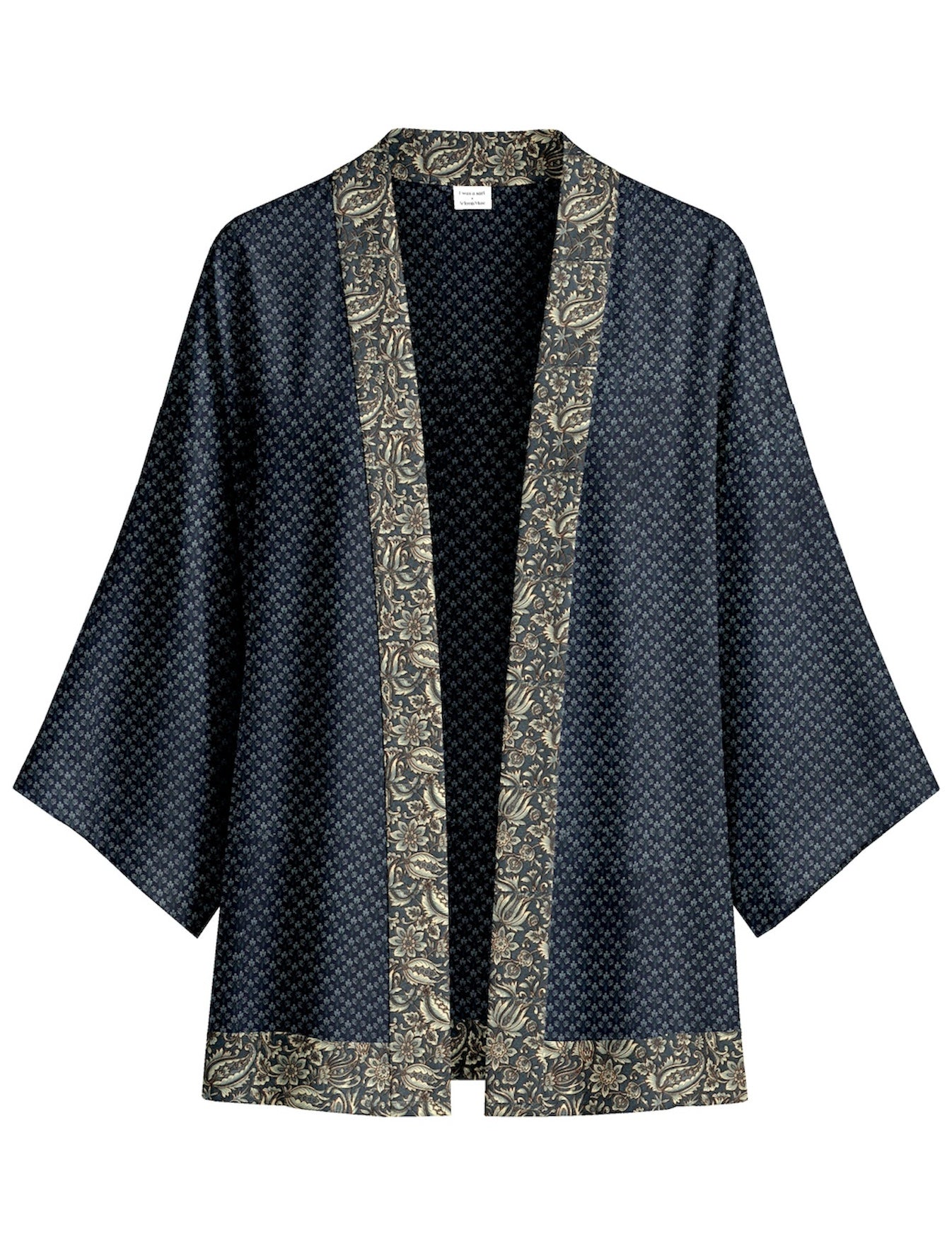 One Of A Kind Recyled Sari Kimono #122