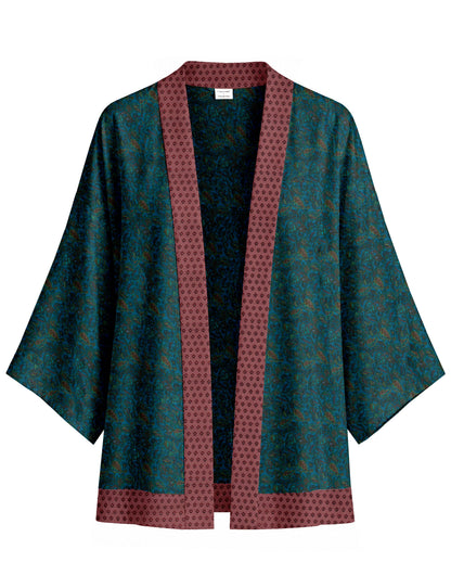 One Of A Kind Recyled Sari Kimono #123