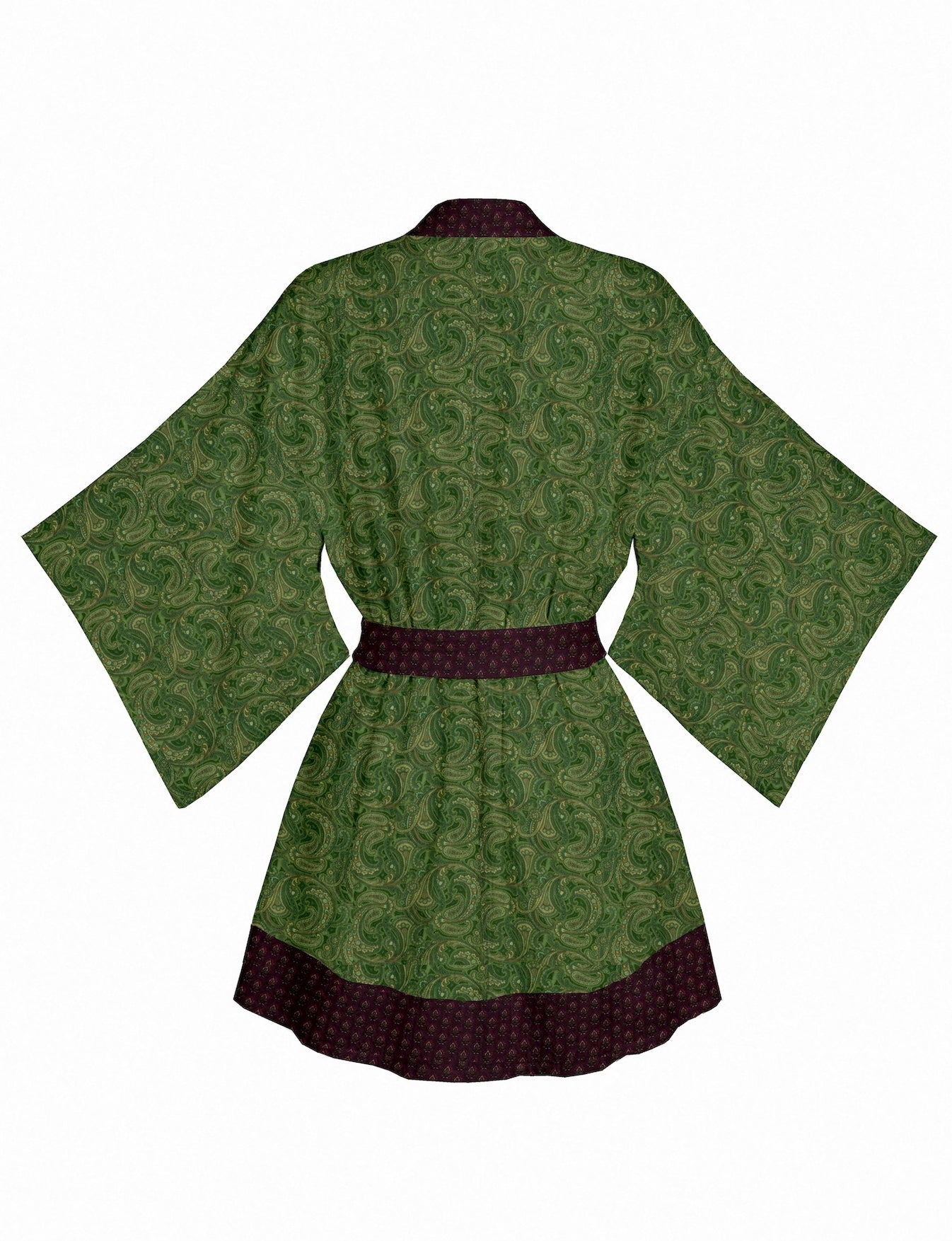 One Of A Kind Recyled Sari Kimono #125