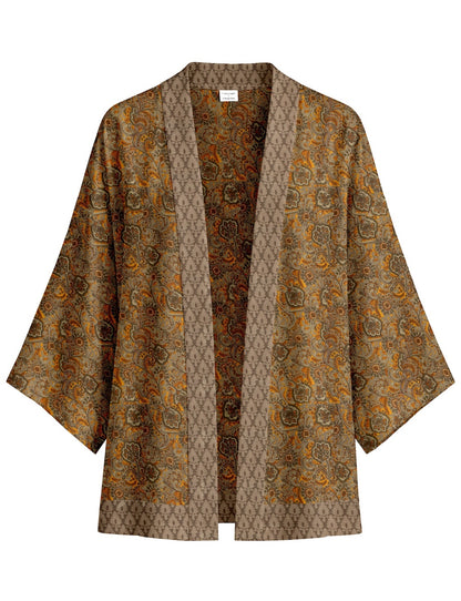 One Of A Kind Recyled Sari Kimono #126