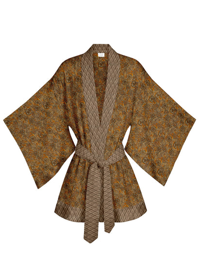 One Of A Kind Recyled Sari Kimono #126