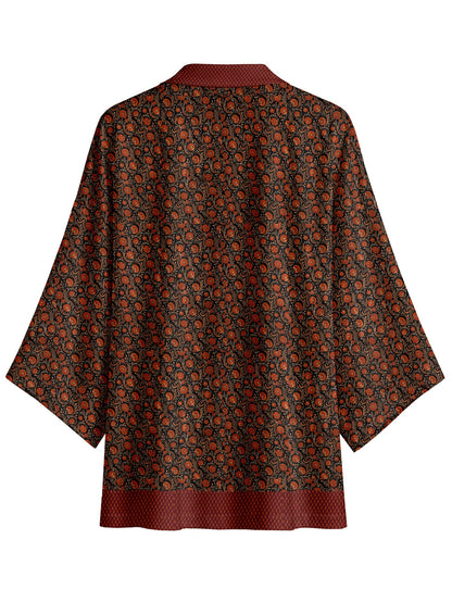 One Of A Kind Recyled Sari Kimono #127