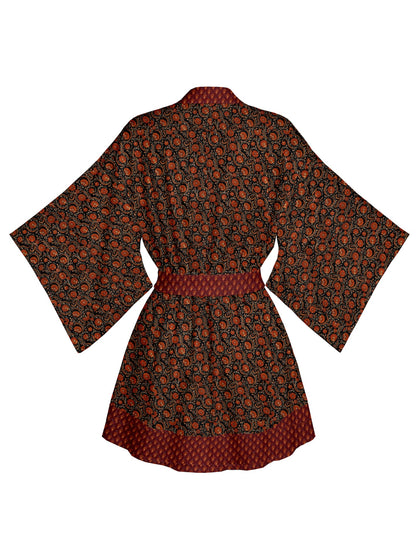 One Of A Kind Recyled Sari Kimono #127