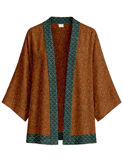 One Of A Kind Recyled Sari Kimono #128