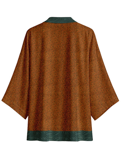 One Of A Kind Recyled Sari Kimono #128