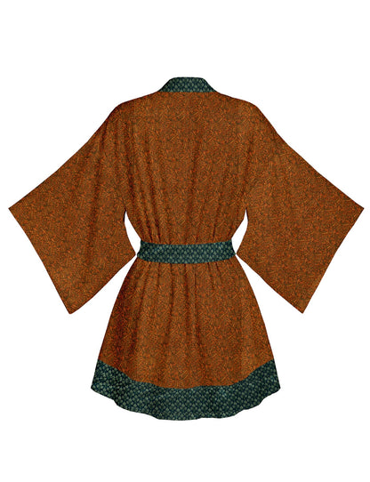 One Of A Kind Recyled Sari Kimono #128