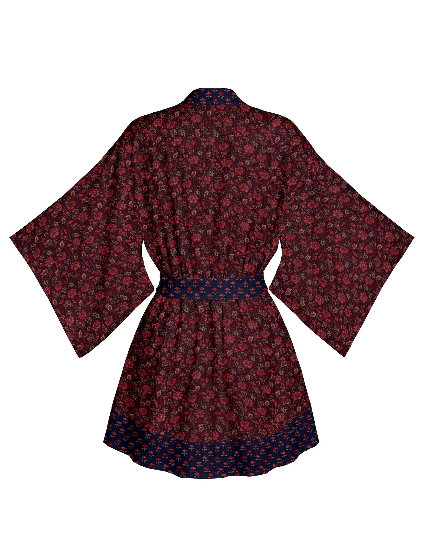 One Of A Kind Recyled Sari Kimono #129