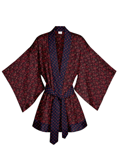 One Of A Kind Recyled Sari Kimono #129