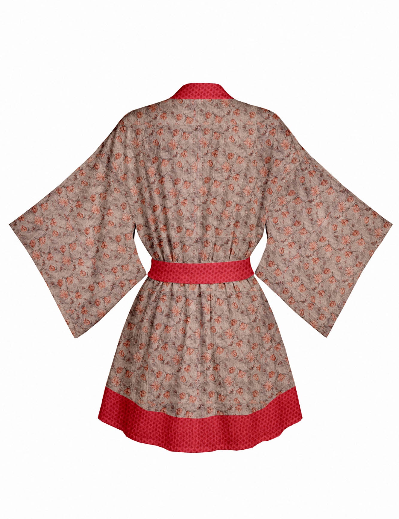 One Of A Kind Recyled Sari Kimono #12
