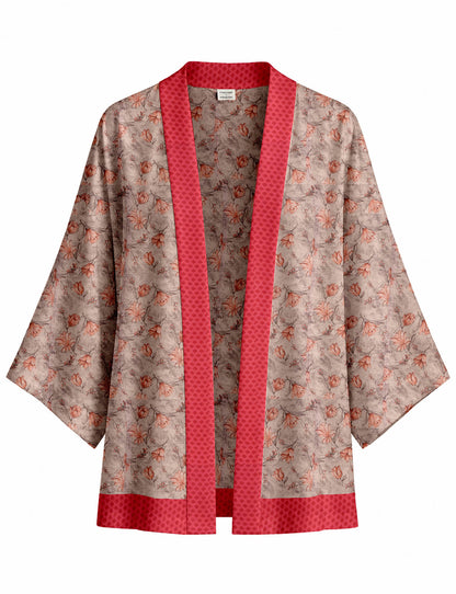 One Of A Kind Recyled Sari Kimono #12