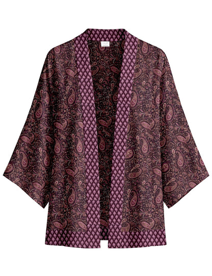 One Of A Kind Recyled Sari Kimono #131