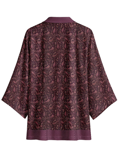 One Of A Kind Recyled Sari Kimono #131