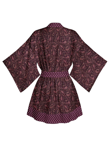 One Of A Kind Recyled Sari Kimono #131