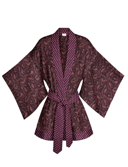 One Of A Kind Recyled Sari Kimono #131