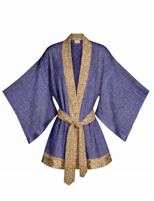 One Of A Kind Recyled Sari Kimono #15