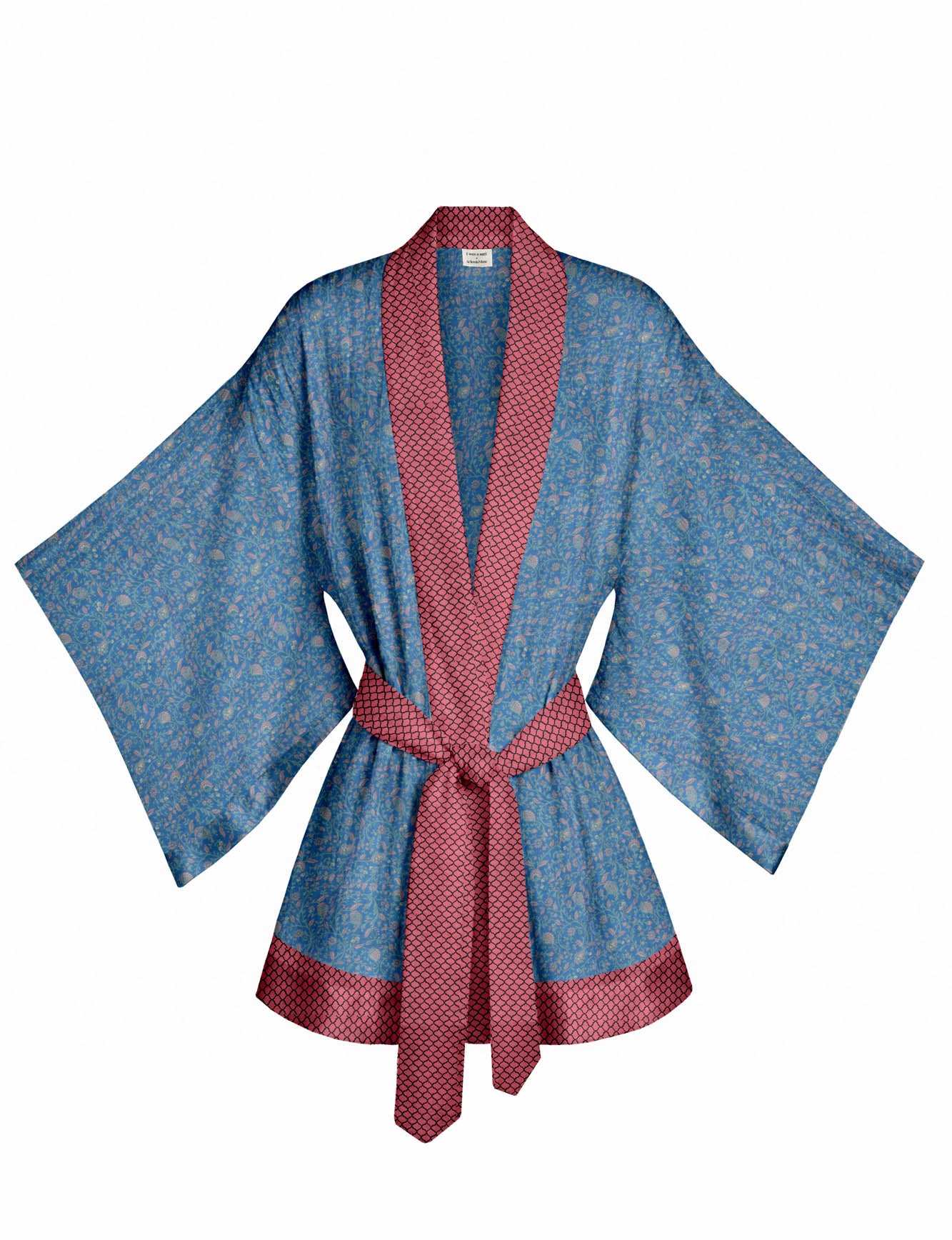 One Of A Kind Recyled Sari Kimono #16