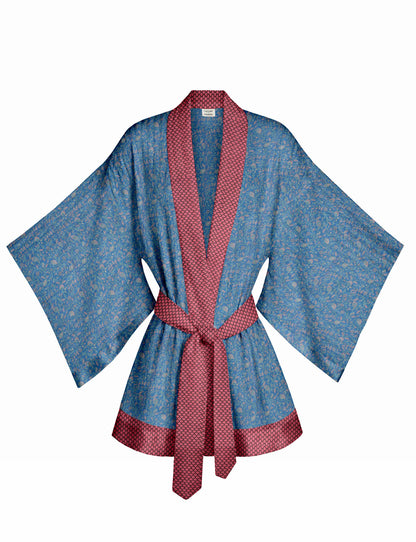 One Of A Kind Recyled Sari Kimono #16