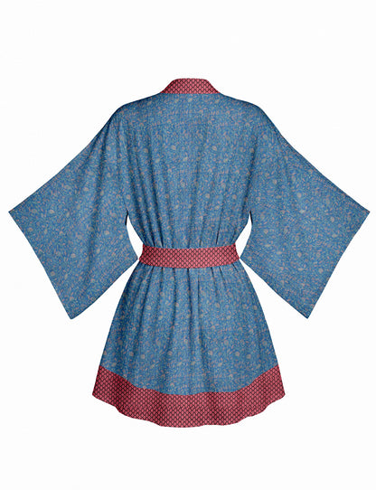 One Of A Kind Recyled Sari Kimono #16
