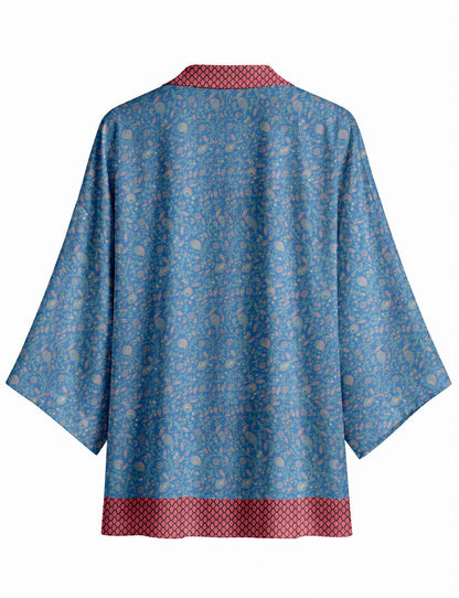 One Of A Kind Recyled Sari Kimono #16