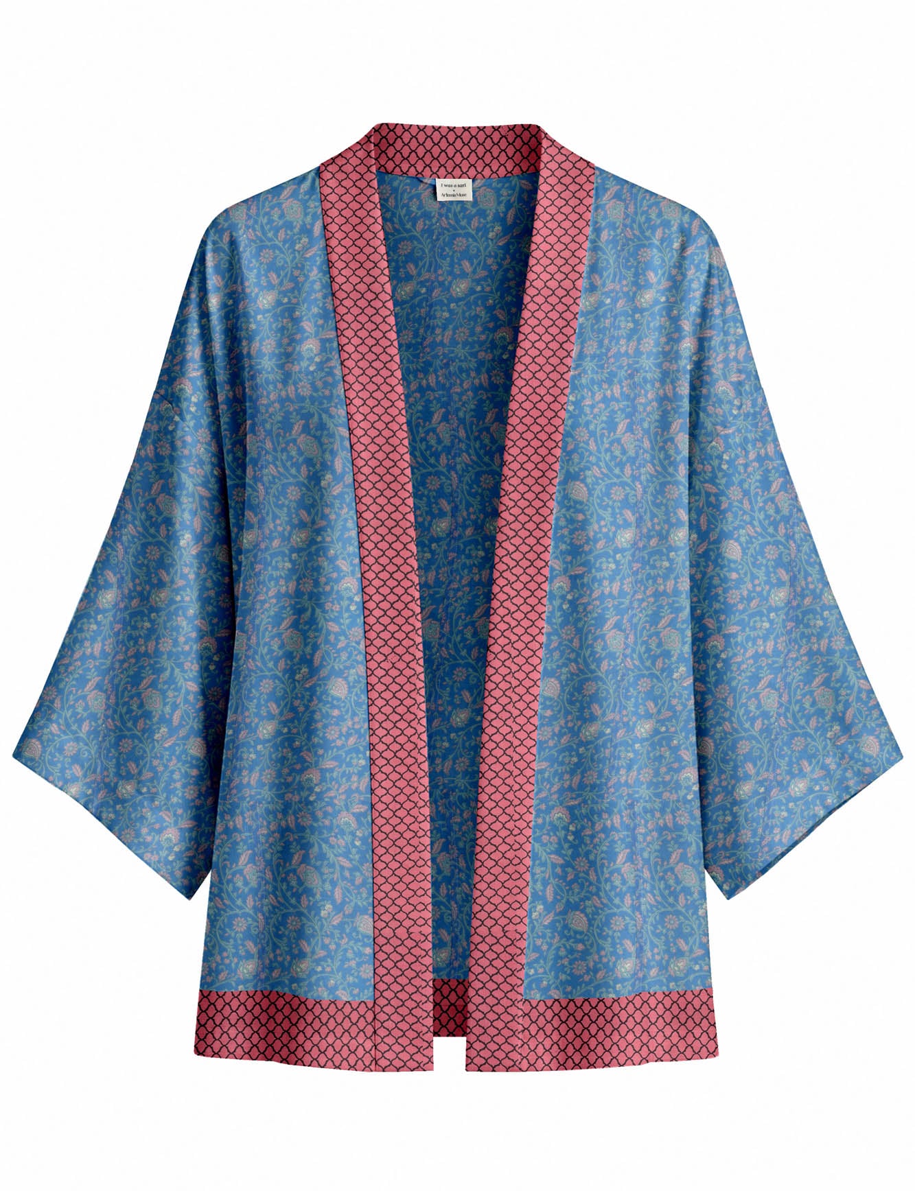 One Of A Kind Recyled Sari Kimono #16