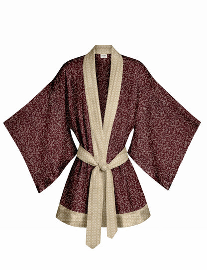 One Of A Kind Recycled Sari Kimono #19