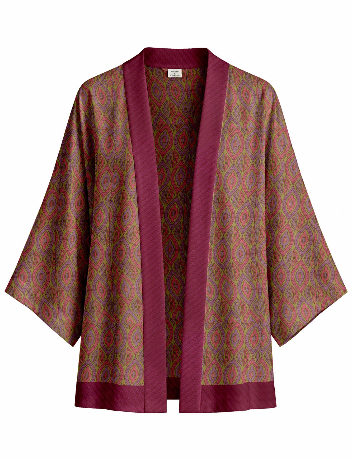 One Of A Kind Recyled Sari Kimono #1