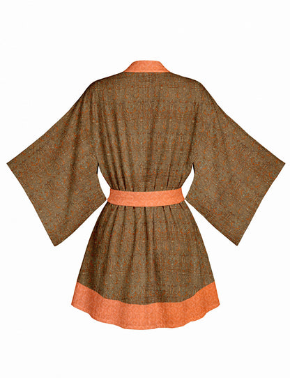 One Of A Kind Recyled Sari Kimono #2