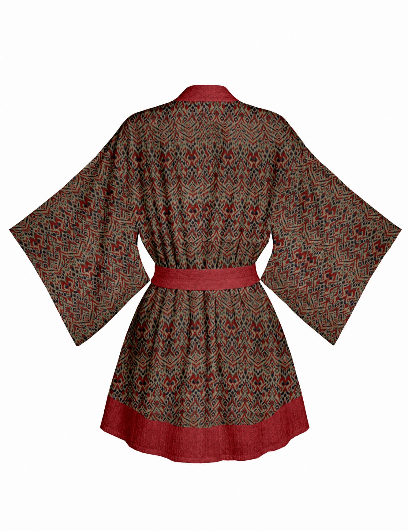 One Of A Kind Recyled Sari Kimono #20