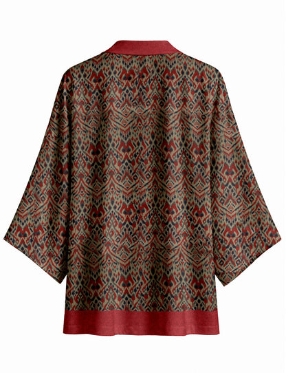 One Of A Kind Recyled Sari Kimono #20