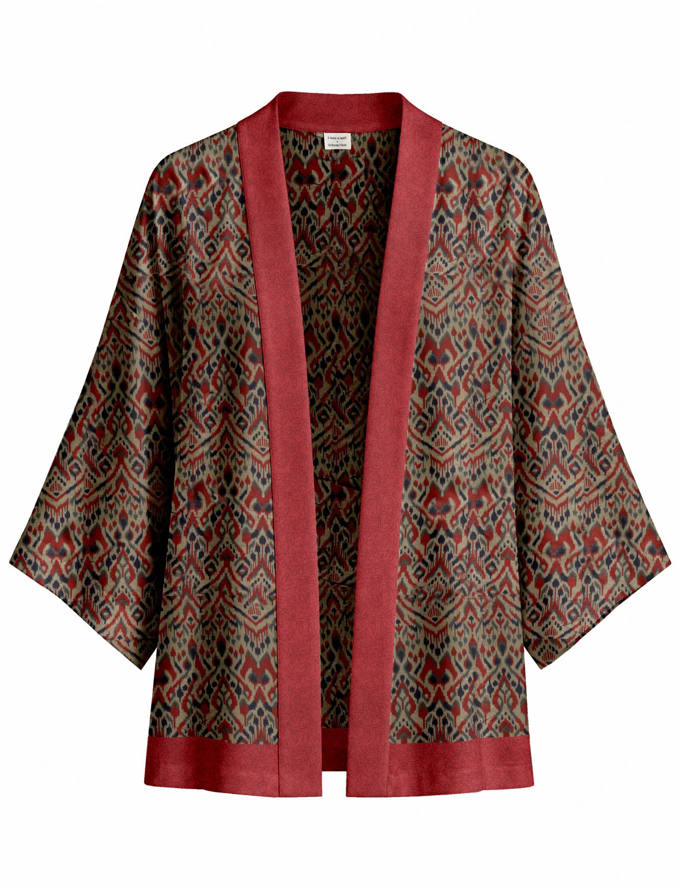 One Of A Kind Recyled Sari Kimono #20