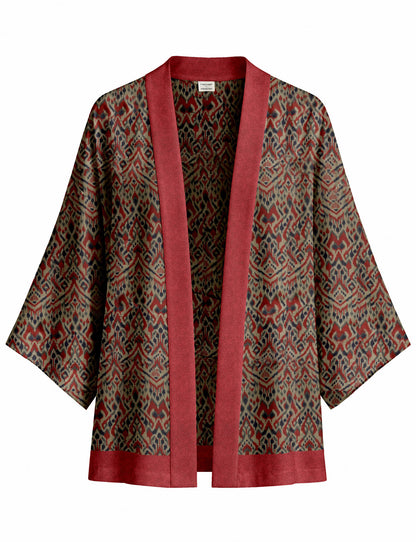 One Of A Kind Recyled Sari Kimono #20