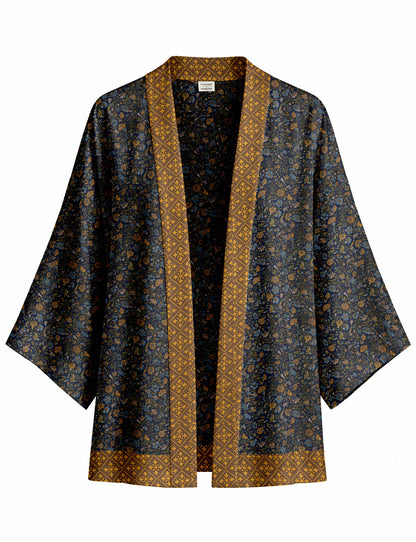 One Of A Kind Recyled Sari Kimono #22