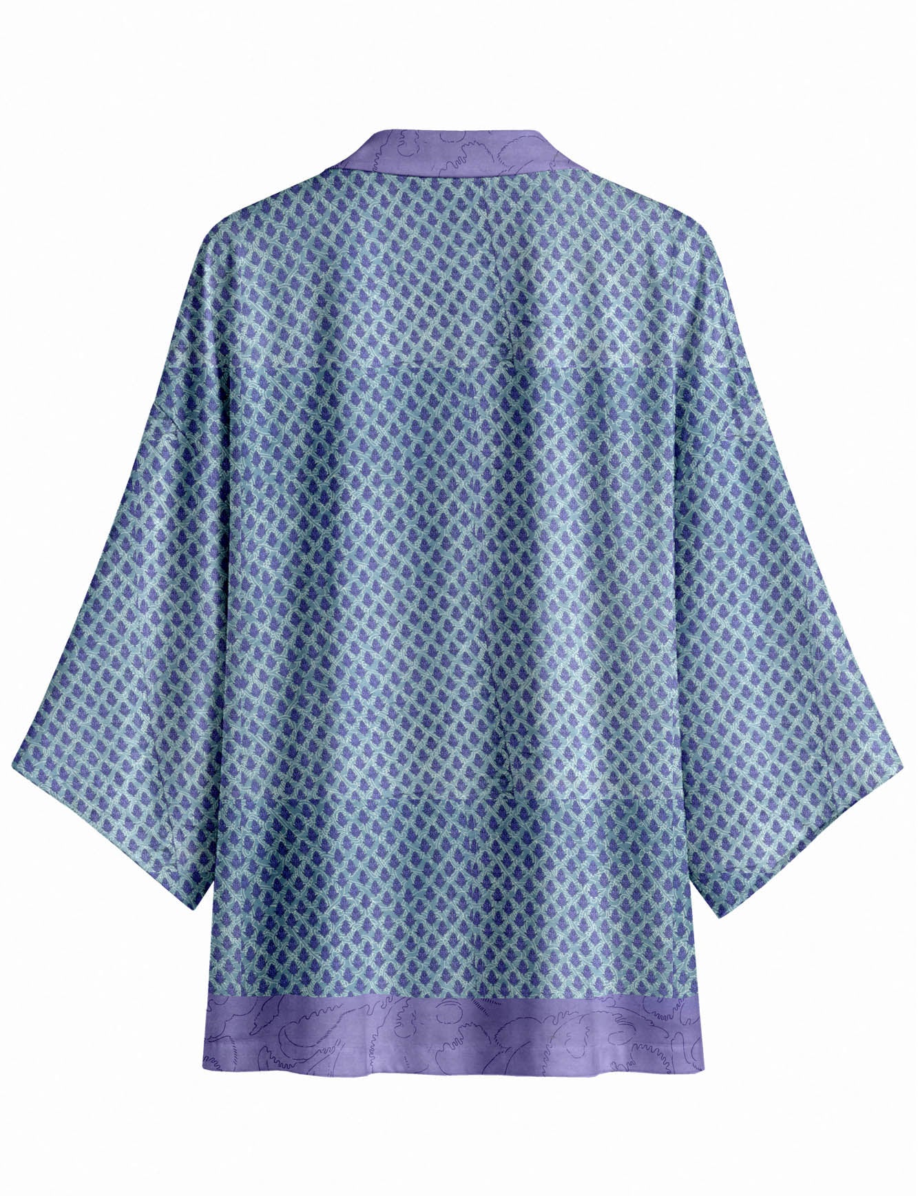 One Of A Kind Recyled Sari Kimono #23