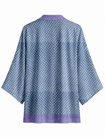 One Of A Kind Recyled Sari Kimono #23