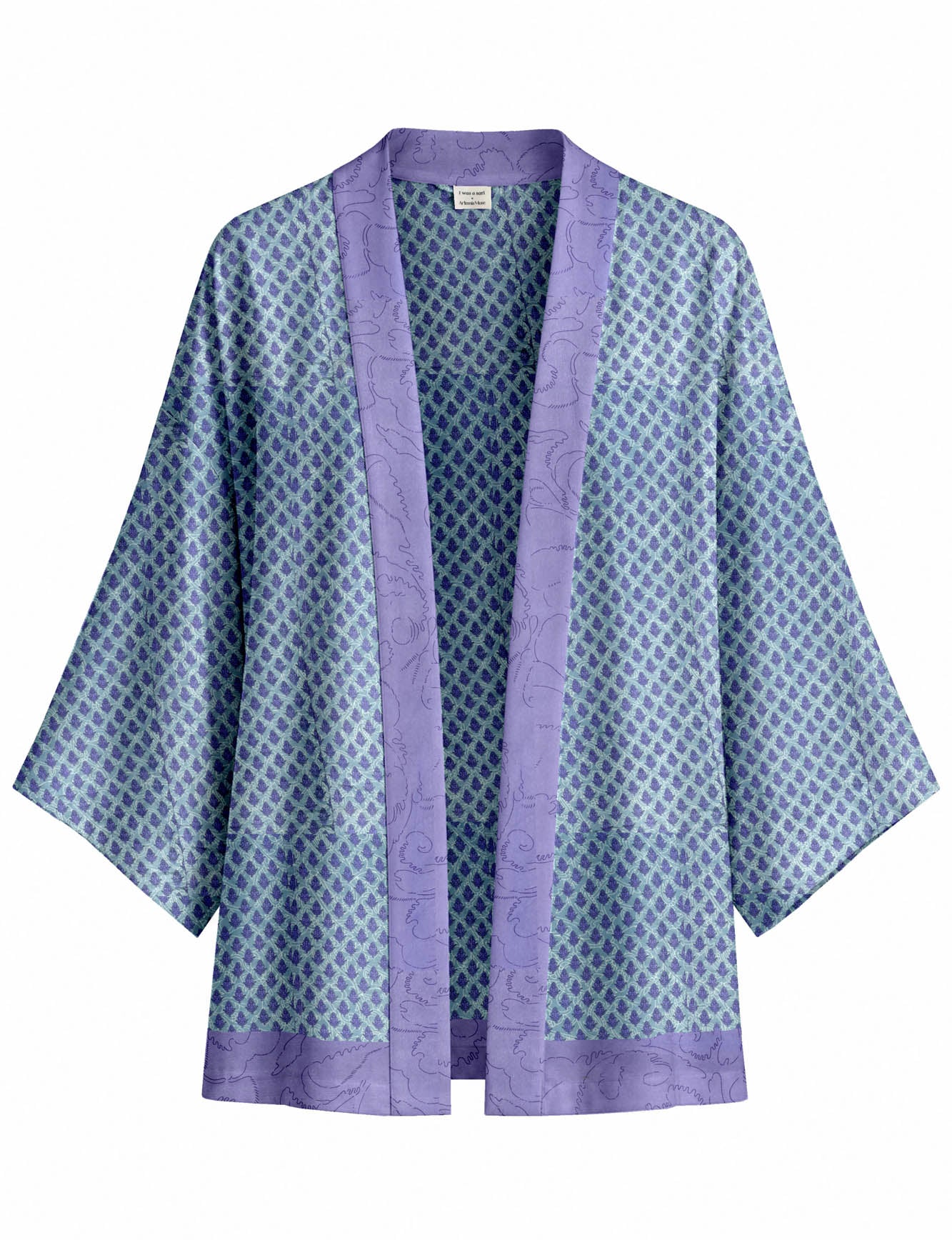 One Of A Kind Recyled Sari Kimono #23
